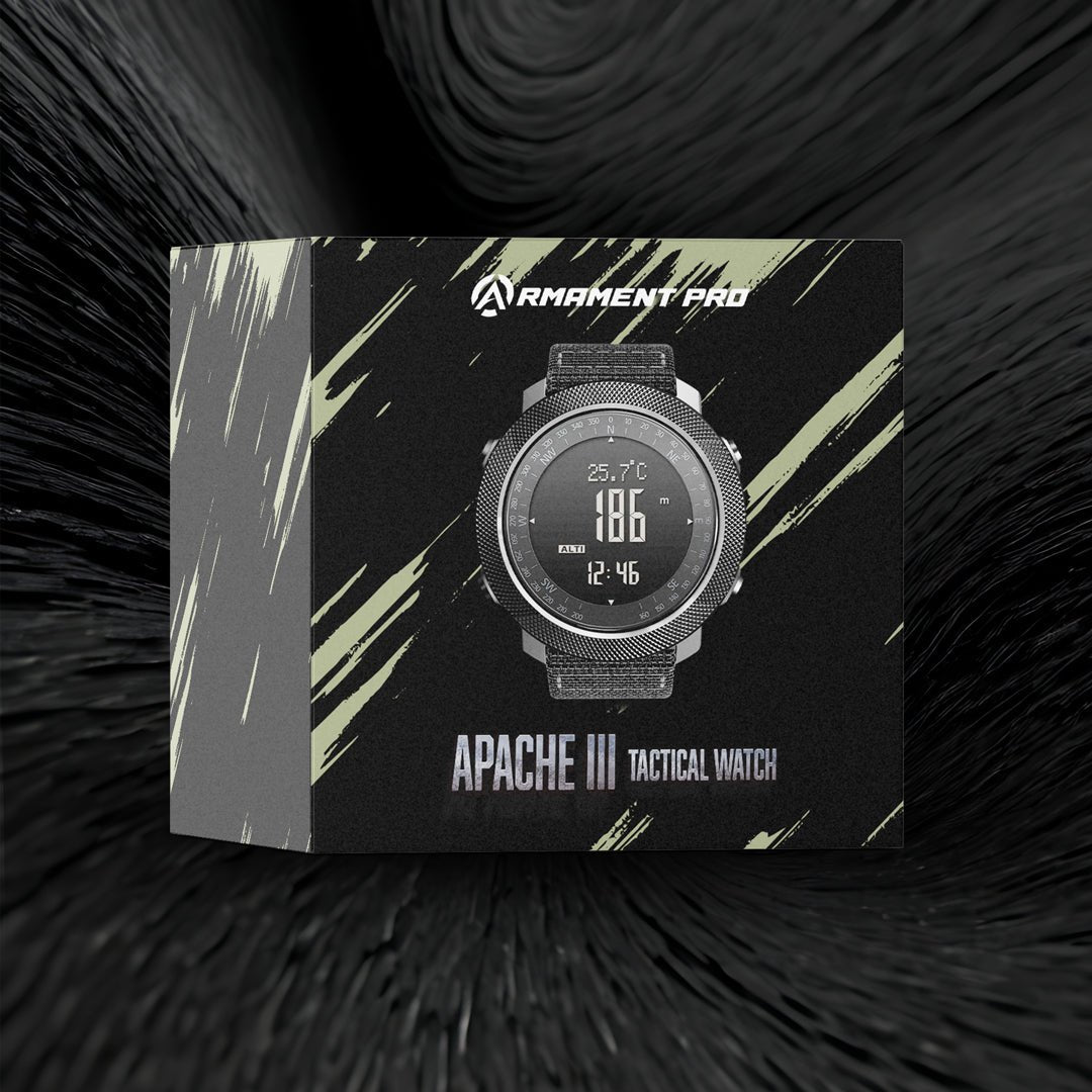 Apache III Tactical Watch - TX Tactic Pro